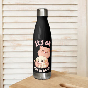 Stainless steel water bottle