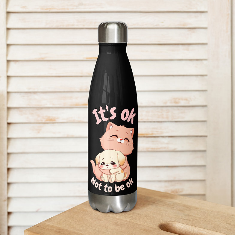 Stainless steel water bottle