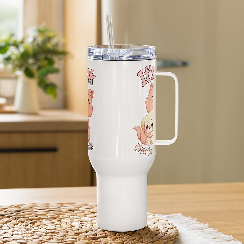 Travel mug with a handle - Image 3