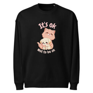 Unisex organic oversized sweatshirt