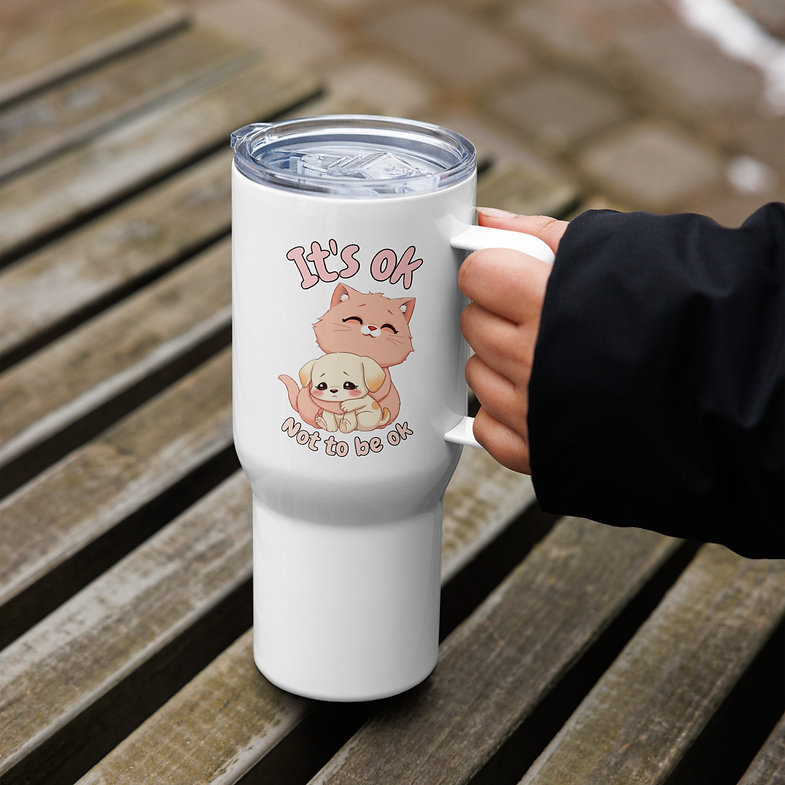 Travel mug with a handle - Image 24