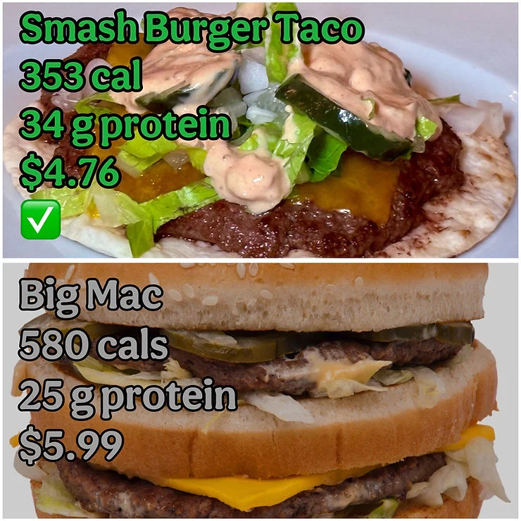 Smash Burger Taco
