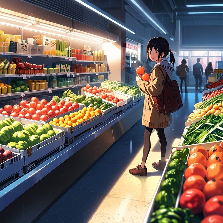 Making good choices at the grocery store using YUKA app
