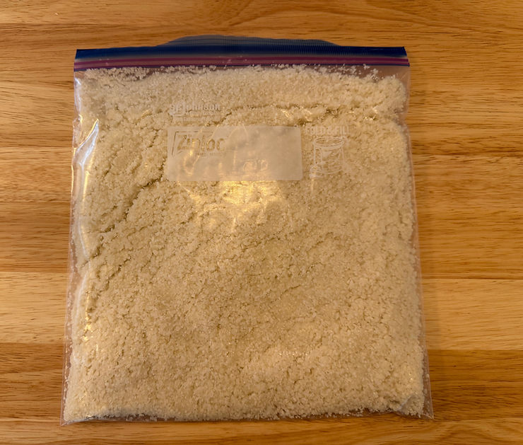 Store cauliflower in fridge of freezer for later use